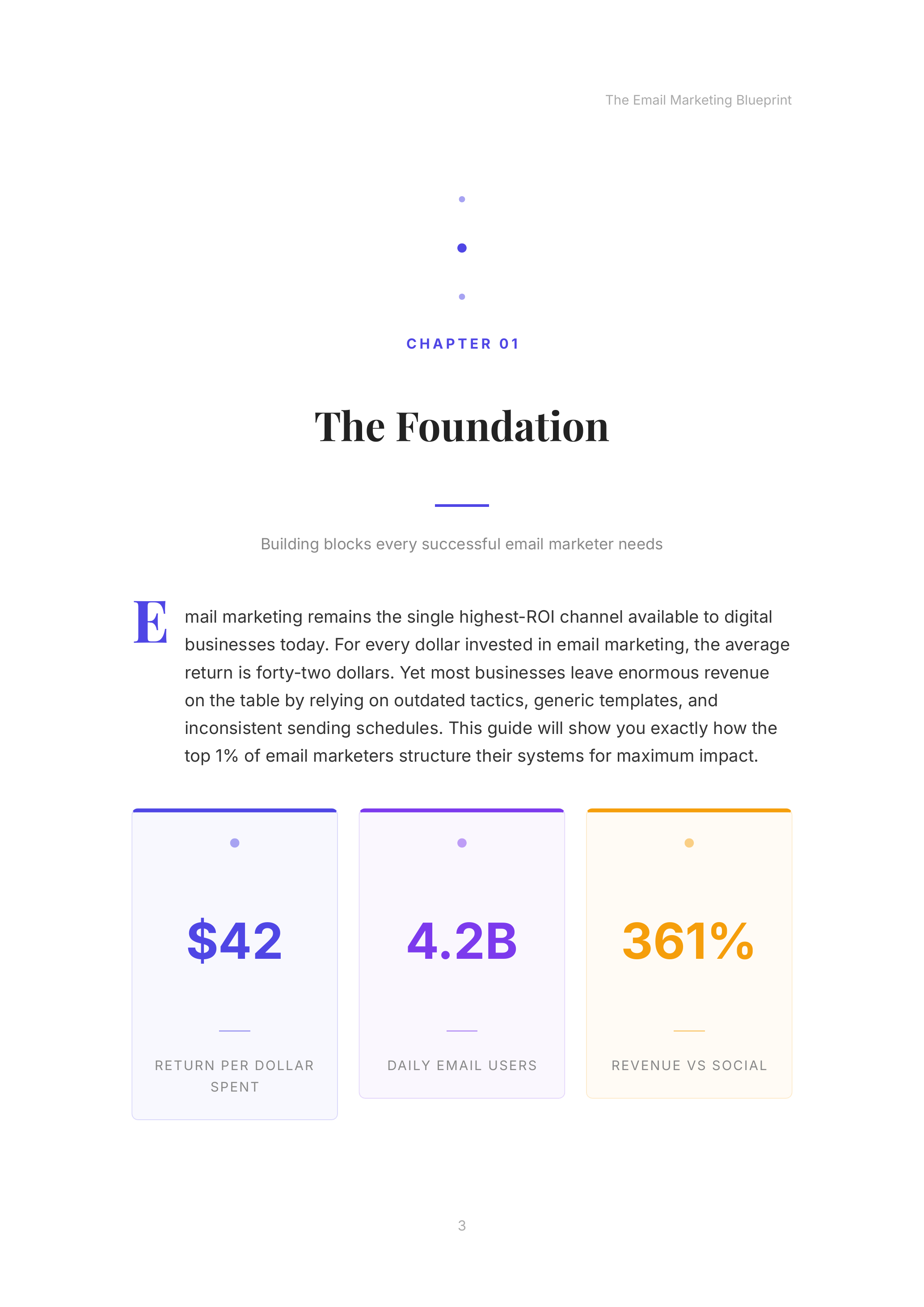 Interior page with stat grids